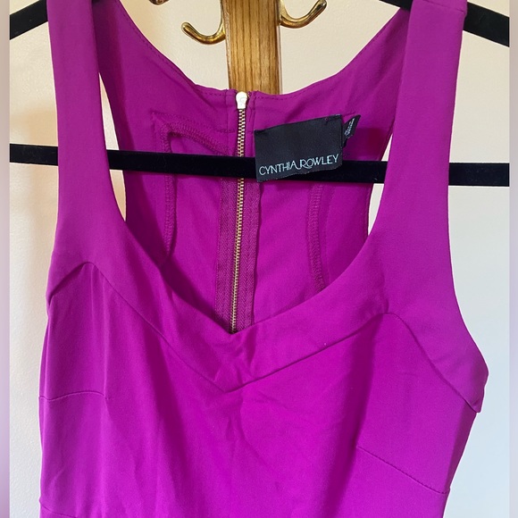 Fuchsia Cynthia Rowley dress size S - Picture 3 of 4
